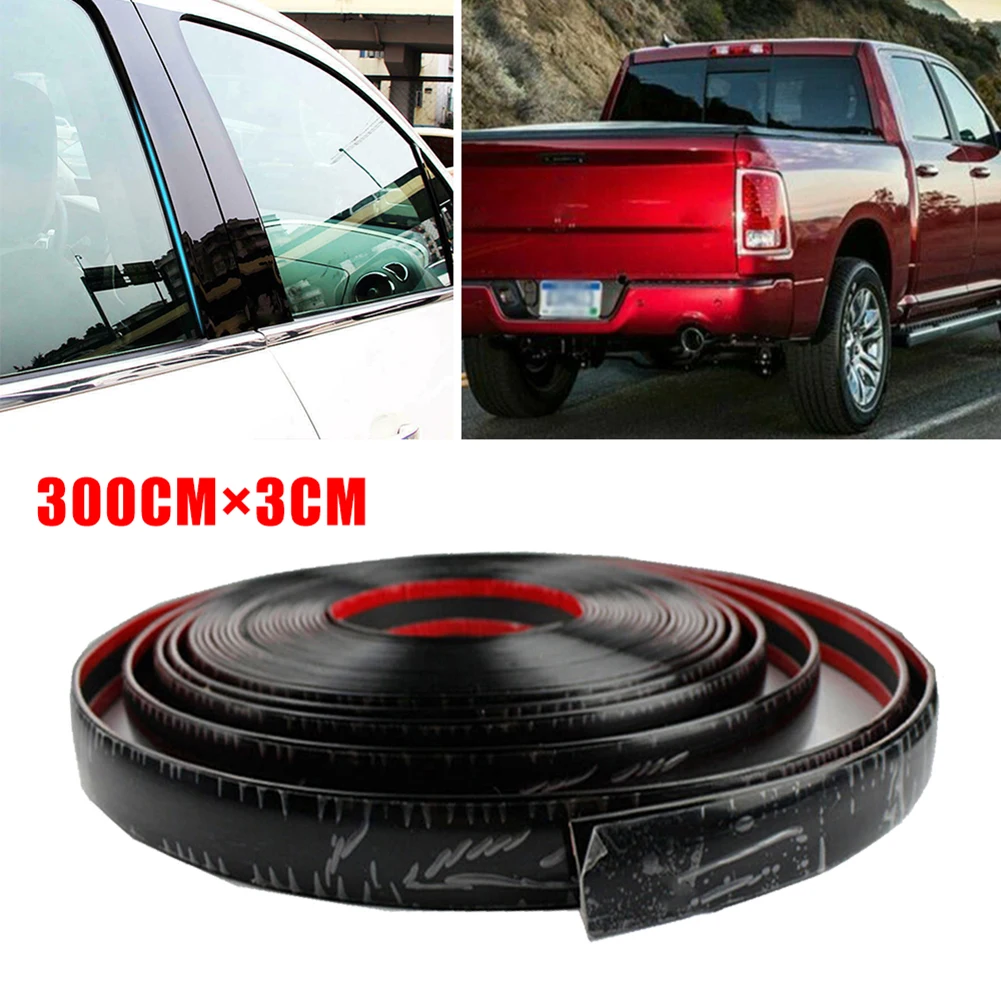 Anti-collision Strip Trim Molding Car Door Side Tailgate Decorate Protect Strip 300CM*3CM Soft PVC Car Exterior Strip
Anti-collision Strip Trim Molding Car Door Side Tailgate Decorate Protect Strip 300CM*3CM Soft PVC Car Exterior Strip