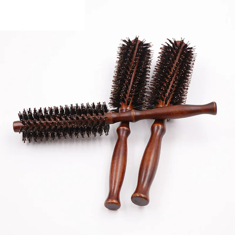 1 Pcs Wooden Round Hairdressing Hairbrush 3 Size Available Antistatic Heat Resistant DIY Boar Bristle Hair Curl Brush Salon
1 Pcs Wooden Round Hairdressing Hairbrush 3 Size Available Antistatic Heat Resistant DIY Boar Bristle Hair Curl Brush Salon