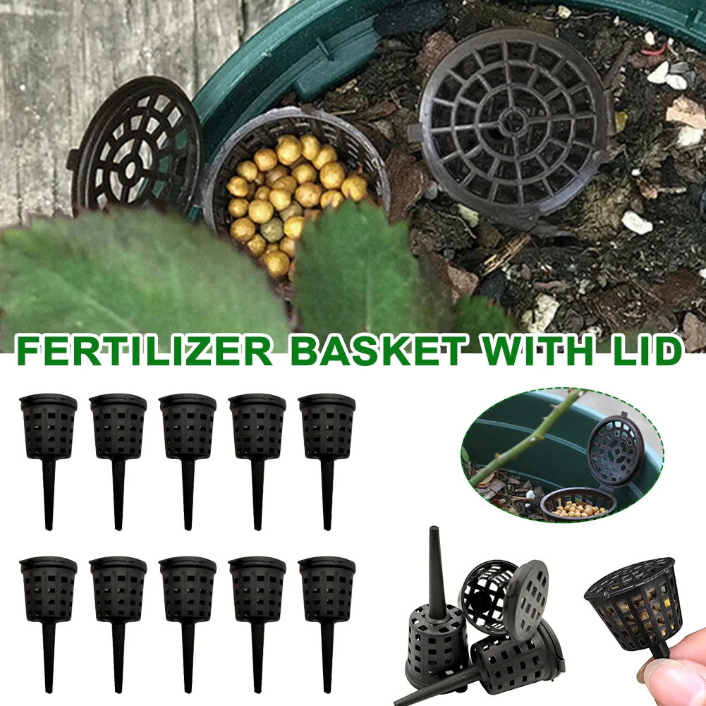 40Pcs Plastic Fertilizer Basket with Lid Corrosion-Resistant Garden Fertilizer Container Mesh Box for Succulent Bonsai Orchid
40Pcs Plastic Fertilizer Basket with Lid Corrosion-Resistant Garden Fertilizer Container Mesh Box for Succulent Bonsai Orchid