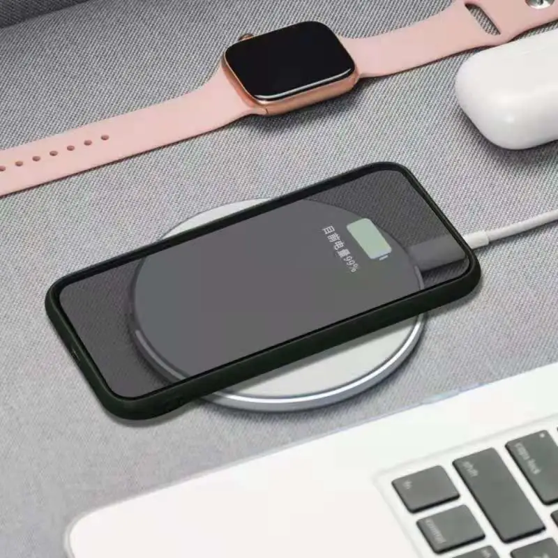 Mobile Phone Wireless Charger Suitable For IPhone 12 Series Ultra-thin 15W Fast Charge Non-slip Surface
Mobile Phone Wireless Charger Suitable For IPhone 12 Series Ultra-thin 15W Fast Charge Non-slip Surface