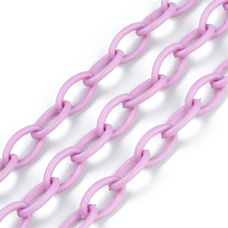 10PCS Macaron Chain Jewelry Making Accessories Hand Made Necklace Bracelet Rope Plastic Chain Isolated Colors Jewelry Findings
10PCS Macaron Chain Jewelry Making Accessories Hand Made Necklace Bracelet Rope Plastic Chain Isolated Colors Jewelry Findings