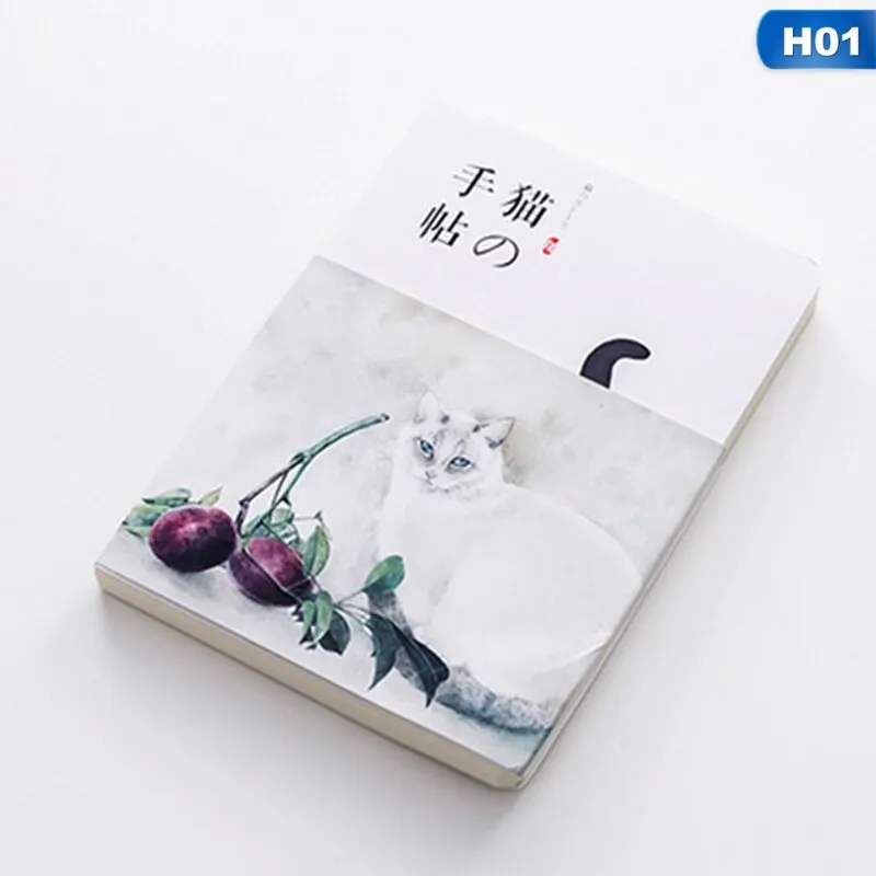 80 Sheet Cute Cat Notebook Paper Sketch Book Office School Supplies Gift Vintage Sketchbook Diary Drawing Painting Notebooks
80 Sheet Cute Cat Notebook Paper Sketch Book Office School Supplies Gift Vintage Sketchbook Diary Drawing Painting Notebooks