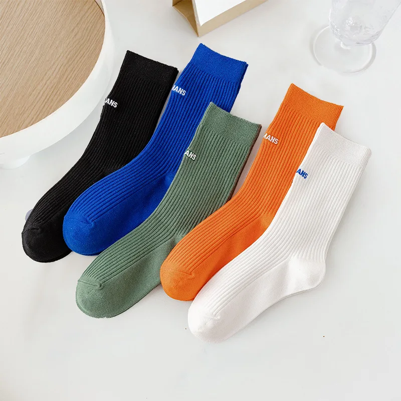 

Autumn and Winter New Men's Cotton Mid-Calf Socks Deodorant Japanese Men's Socks Warm