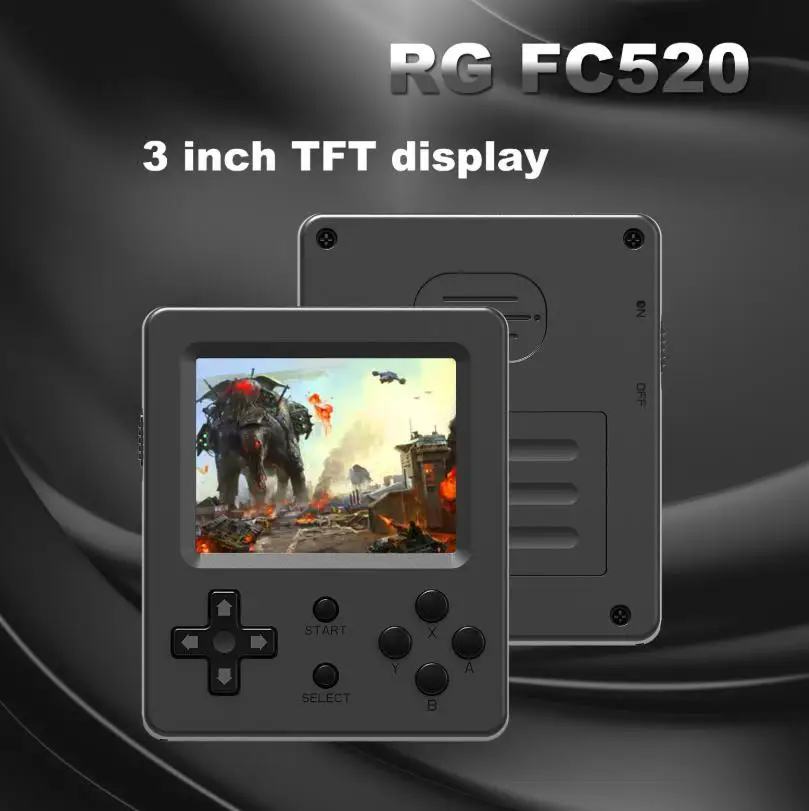 Coolbaby Portable Mini Retro FC Handheld Game Console Built in 520 Game with Gampad Children Game Player Support AV Output
Coolbaby Portable Mini Retro FC Handheld Game Console Built in 520 Game with Gampad Children Game Player Support AV Output