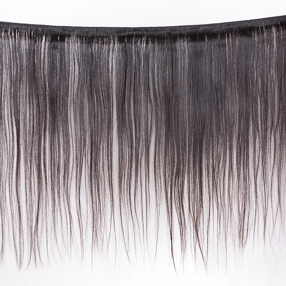 Натуральные волосы для наращивания 100% необработанные 10 А прямые 8 26 дюймов|Пучки