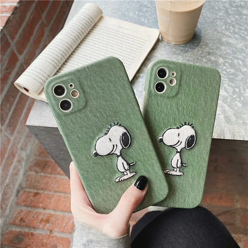 Snoopy anti-sheep skin phone case for iPhone 13/13Pro/13Promax/13min/X/XR/XS/XSMAX/11/12Pro/12mini Phone Couple Case Cover 
Snoopy anti-sheep skin phone case for iPhone 13/13Pro/13Promax/13min/X/XR/XS/XSMAX/11/12Pro/12mini Phone Couple Case Cover