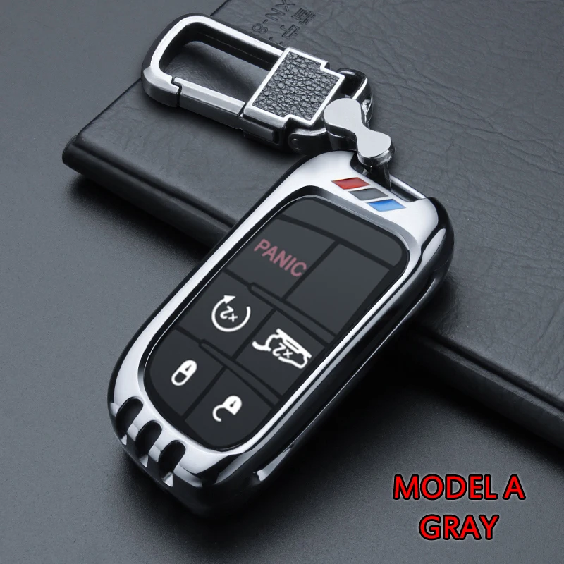 

Car Remote Key Cover Case Key Shell For Jeep Patriot Compass Wrangler Rubicon Renegade Grand Cherokee Grand Wagoneer Car styling