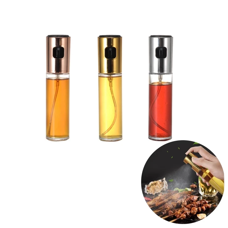 100ml Oil Spray Bottle Cooking Baking Vinegar Mist Sprayer Barbecue Spray Bottle for Kitchen Cooking BBQ Grilling Roasting
100ml Oil Spray Bottle Cooking Baking Vinegar Mist Sprayer Barbecue Spray Bottle for Kitchen Cooking BBQ Grilling Roasting