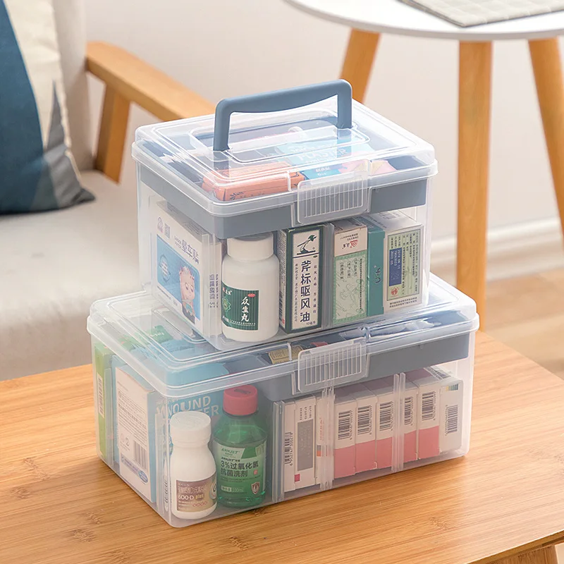 Japanese-Style Simple Strap Compartment Office Home Daily Medicine Storage Box Medicine Mask Divided Storage Box
Japanese-Style Simple Strap Compartment Office Home Daily Medicine Storage Box Medicine Mask Divided Storage Box