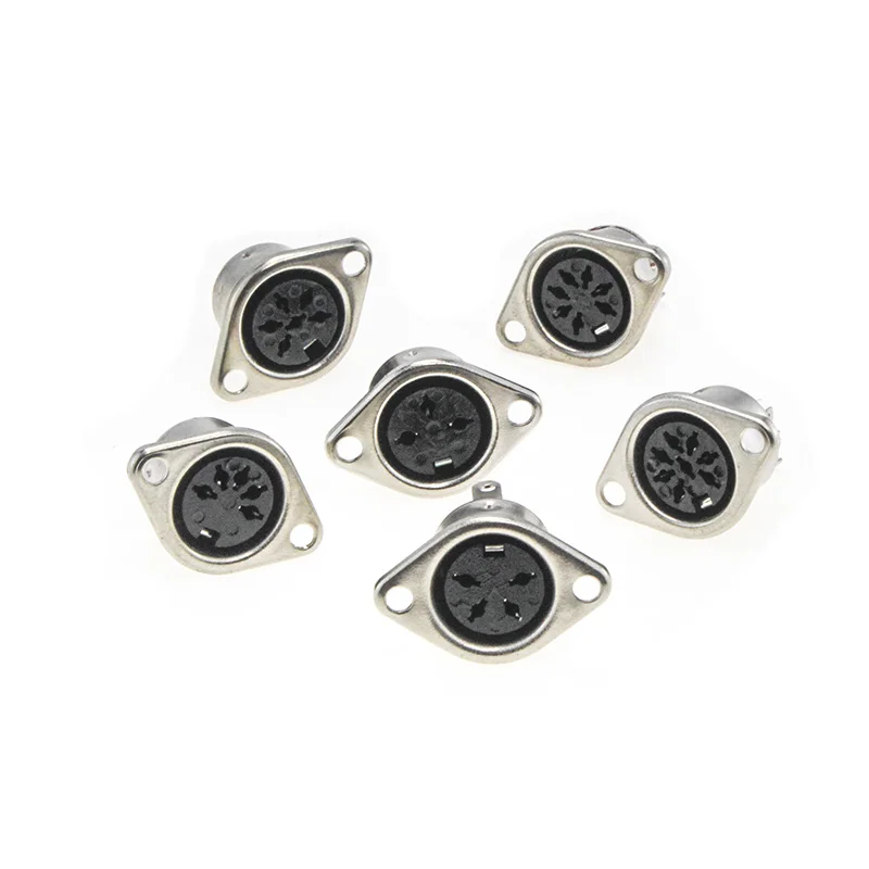 3Pcs Keyboard Plug 3/4/5/6/7/8Pin DIN S Terminal Connector Female Socket Hulled Panel Mount Chassis adapter SOLDER MIDI cable
3Pcs Keyboard Plug 3/4/5/6/7/8Pin DIN S Terminal Connector Female Socket Hulled Panel Mount Chassis adapter SOLDER MIDI cable