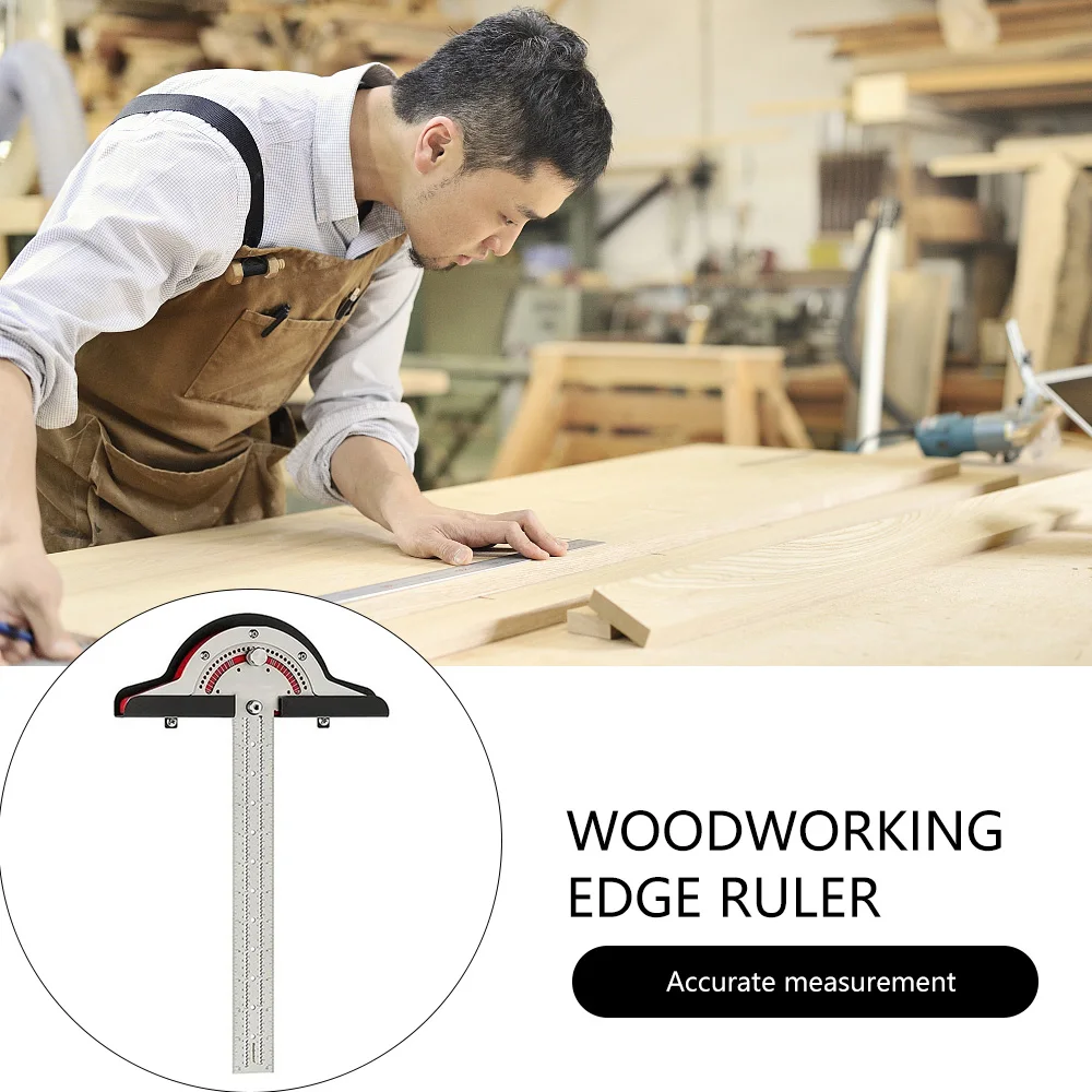 Multifunction Woodworkers Edge Rule Inch MM Woodworking Scriber Gauge Aluminum Steel Measuring Marking Framing Ruler Tool Retail
Multifunction Woodworkers Edge Rule Inch MM Woodworking Scriber Gauge Aluminum Steel Measuring Marking Framing Ruler Tool Retail