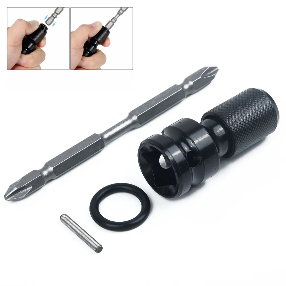 New Shaft Socket Adapter 4pcs/Set Nut-On Bit 100mm Screw Extension Drill Bit Universal Air Impact 1/2" To 1/4 " Tools Access
New Shaft Socket Adapter 4pcs/Set Nut-On Bit 100mm Screw Extension Drill Bit Universal Air Impact 1/2" To 1/4 " Tools Access
