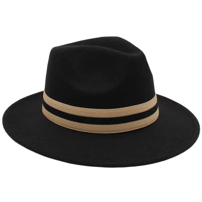Autumn and winter outing woollen jazz hat female British top hat Shanghai beach parent child male Panama couple hat
Autumn and winter outing woollen jazz hat female British top hat Shanghai beach parent child male Panama couple hat