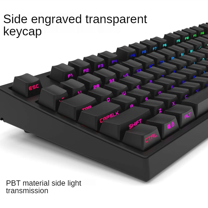 Черно-белые кнопки Майами PBT Double Shot 104 108 с боковым светом и прозрачной подсветкой для механической клавиатуры MX
Черно-белые кнопки Майами PBT Double Shot 104 108 с боковым светом и прозрачной подсветкой для механической клавиатуры MX