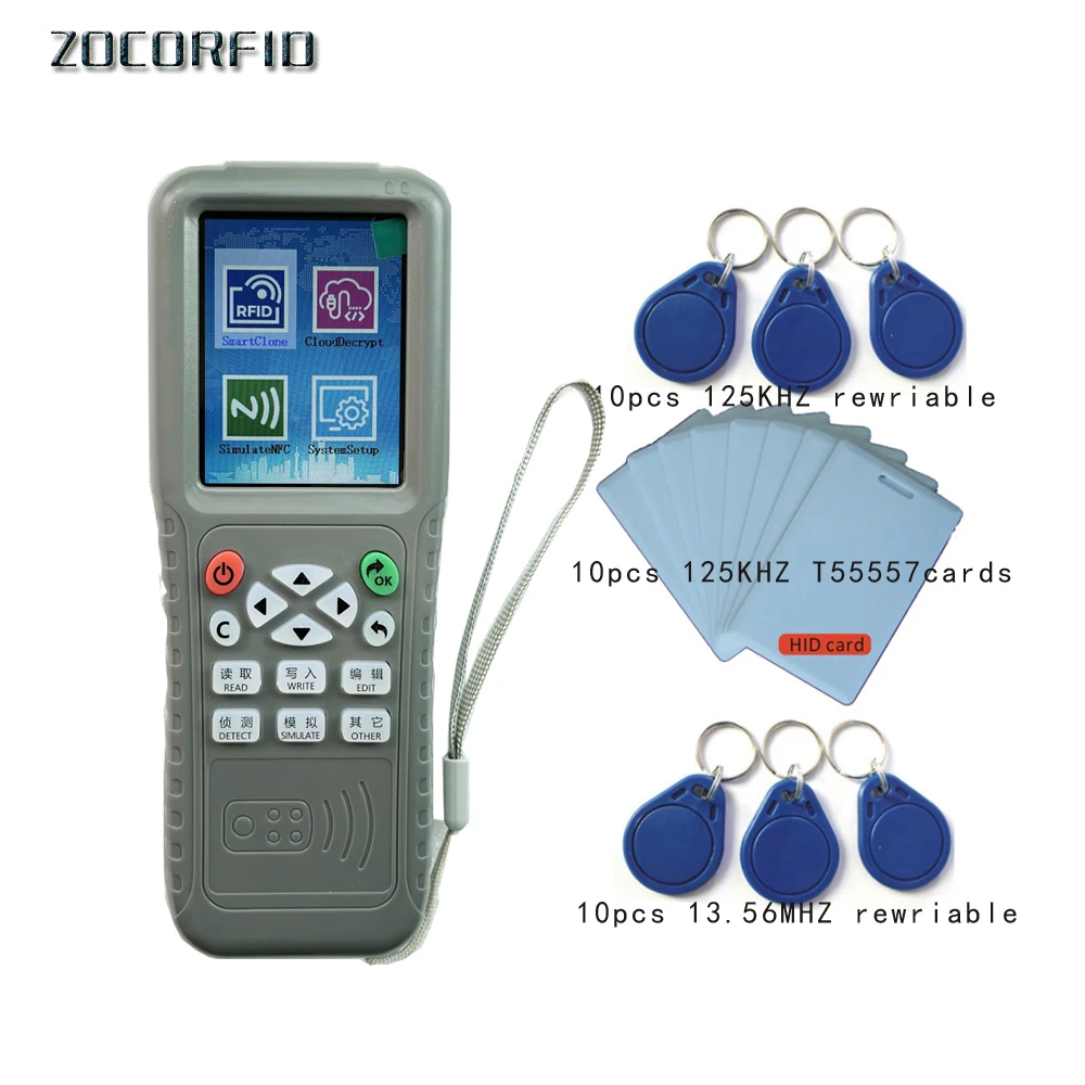 IcopyNB-X3 Wifi Full Decode Function Smart Card Machine RFID NFC Copier Reader Writer NFC Card Writer Smart Chip Card Duplicator
IcopyNB-X3 Wifi Full Decode Function Smart Card Machine RFID NFC Copier Reader Writer NFC Card Writer Smart Chip Card Duplicator