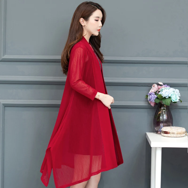 Summer Long Thin Cardigan Casaco Feminino Modal Women Shawl Long Sleeve Coats Sunscreen Clothing Cardigan Jacket
Summer Long Thin Cardigan Casaco Feminino Modal Women Shawl Long Sleeve Coats Sunscreen Clothing Cardigan Jacket