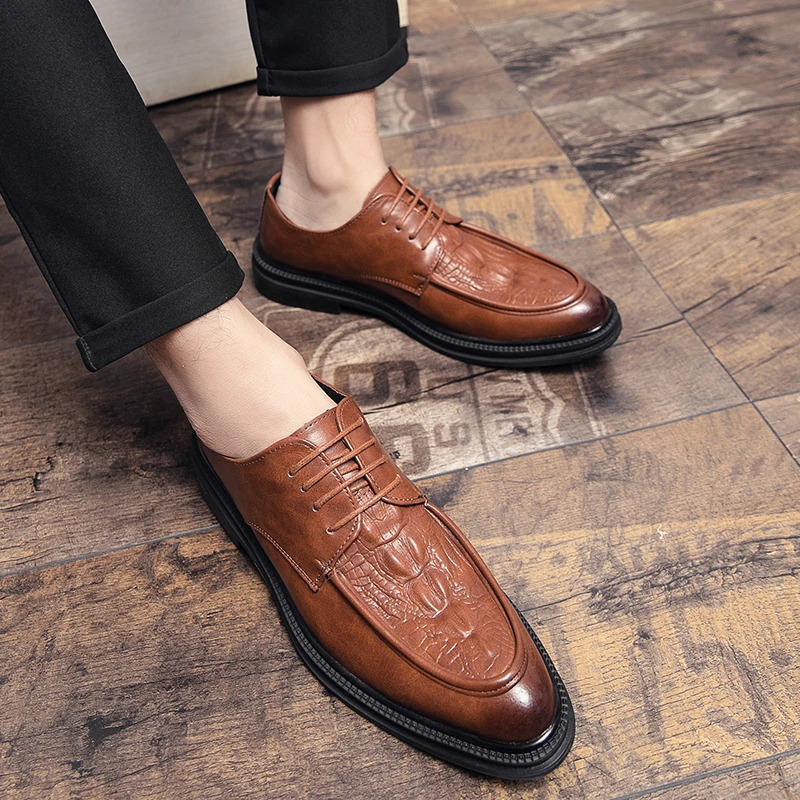 2020 new fashion men's shoes leather shoes men's comfortable low cut British casual single shoes leather shoes dress shoes
2020 new fashion men's shoes leather shoes men's comfortable low cut British casual single shoes leather shoes dress shoes