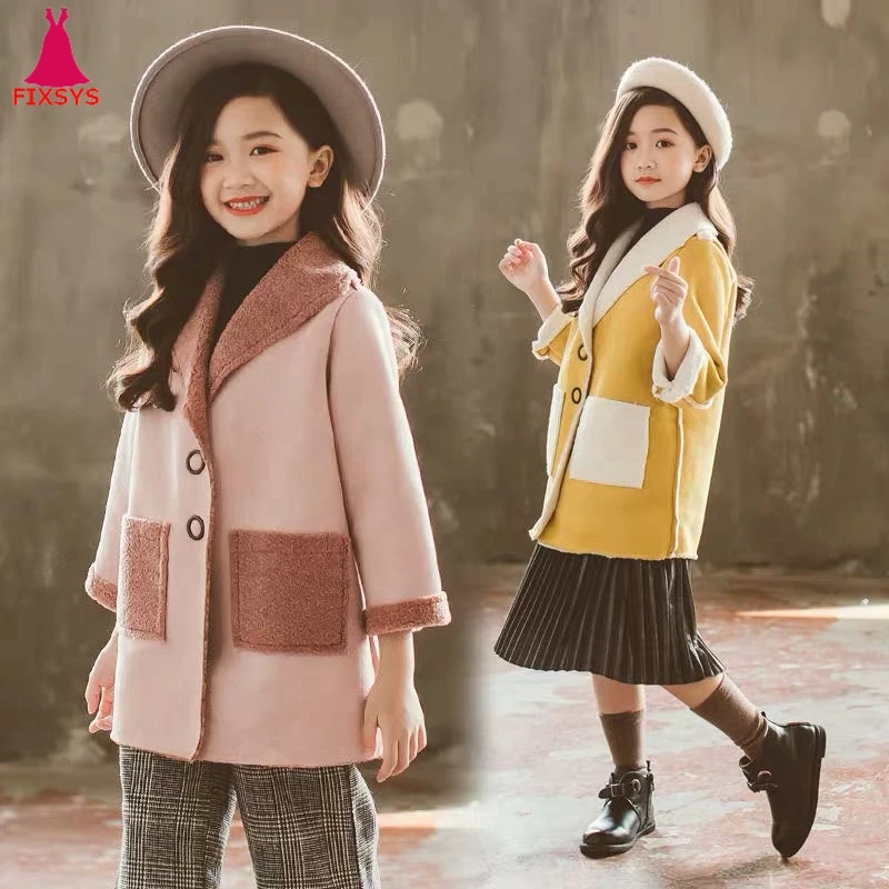 2020 New Autumn Winter Jacket Girls Coats Fleece Warm Kids Jacket Long Outerwear Fashion Children's Clothing 8 9 10 11 12 Years
2020 New Autumn Winter Jacket Girls Coats Fleece Warm Kids Jacket Long Outerwear Fashion Children's Clothing 8 9 10 11 12 Years