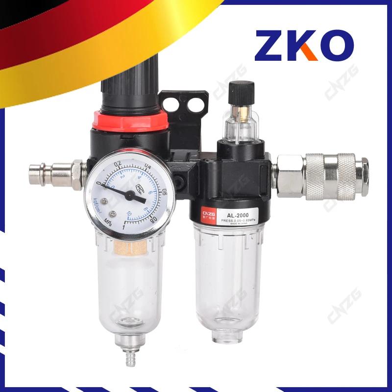 AFC2000 1/4 Air Compressor Oil Water Separator Filter Regulator Trap Airbrush Pressure Reducing Valve
AFC2000 1/4 Air Compressor Oil Water Separator Filter Regulator Trap Airbrush Pressure Reducing Valve