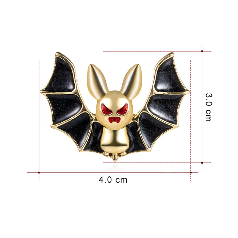 Miraculous 1PCS Beautiful Fashion Bat Brooches For Women Vintage Vivid Brooch Pin Winter Coat Good Gfit Halloween Pin
Miraculous 1PCS Beautiful Fashion Bat Brooches For Women Vintage Vivid Brooch Pin Winter Coat Good Gfit Halloween Pin