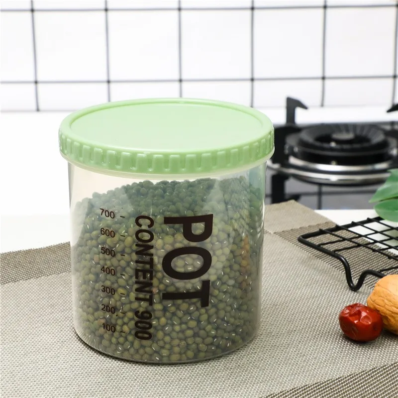 600/800/1000ml Transparent Food Sealed Tank Storage Tank Miscellaneous Grains And Grain Storage Tank
600/800/1000ml Transparent Food Sealed Tank Storage Tank Miscellaneous Grains And Grain Storage Tank