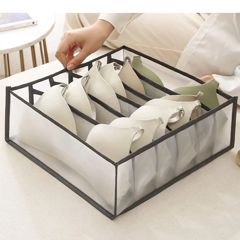 Underwear Clothes Organizer Bra Storage Boxes Nylon Drawer Divider Closet Foldable Ties Socks Shorts Drawers Storage Organizer
Underwear Clothes Organizer Bra Storage Boxes Nylon Drawer Divider Closet Foldable Ties Socks Shorts Drawers Storage Organizer