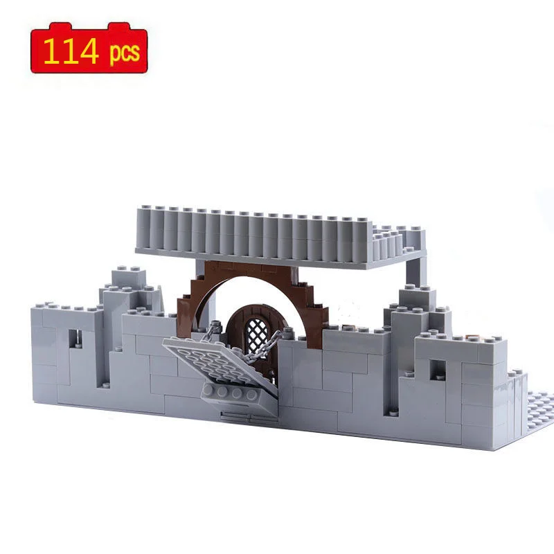 Военная серия, средневековый город, стена, башня, аксессуары MOC, строительные блоки, кирпичи, игрушки, подарки
Военная серия, средневековый город, стена, башня, аксессуары MOC, строительные блоки, кирпичи, игрушки, подарки