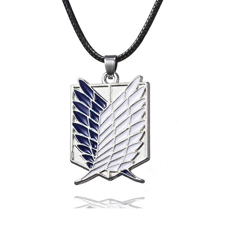 Wings Of Freedom Pendant Necklace Hip Hop Gothic Punk Necklace Jewelry Cosplay Attack On Titan Anime Accessories
Wings Of Freedom Pendant Necklace Hip Hop Gothic Punk Necklace Jewelry Cosplay Attack On Titan Anime Accessories