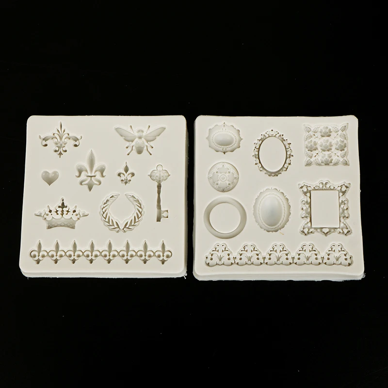 DIY Vintage Frame /Dragonfly/Crown/Key Fondant Cake Silicone Mold DIY Epoxy Jewelry Mold Resin Molds For Jewelry
DIY Vintage Frame /Dragonfly/Crown/Key Fondant Cake Silicone Mold DIY Epoxy Jewelry Mold Resin Molds For Jewelry