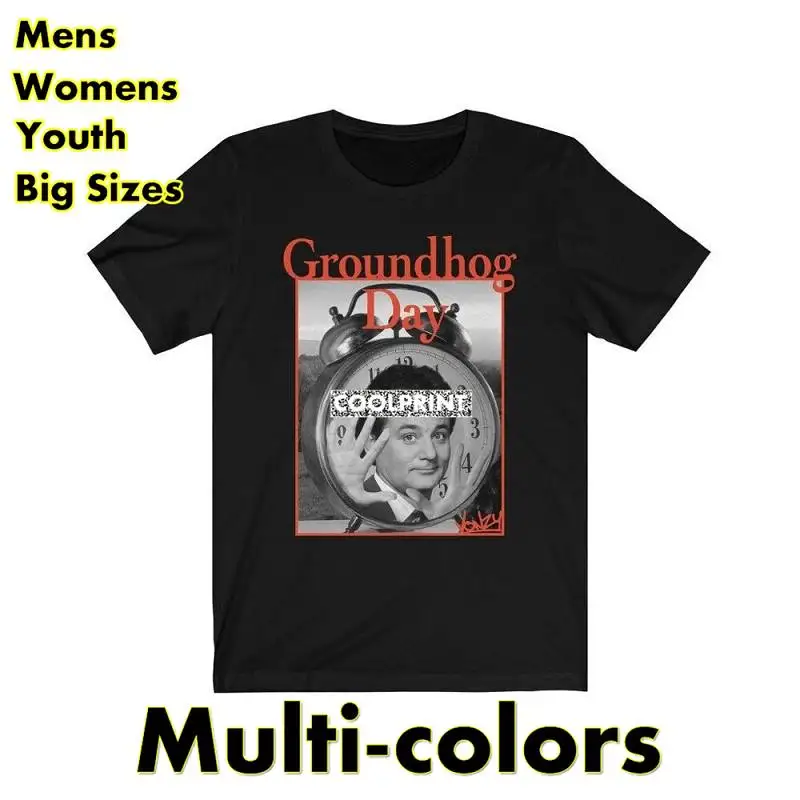 Groundhog Day retro movie tshirt tee shirt many colours T Shirts Oversized Mens Fashion Originality Graphic Shirts
Groundhog Day retro movie tshirt tee shirt many colours T Shirts Oversized Mens Fashion Originality Graphic Shirts