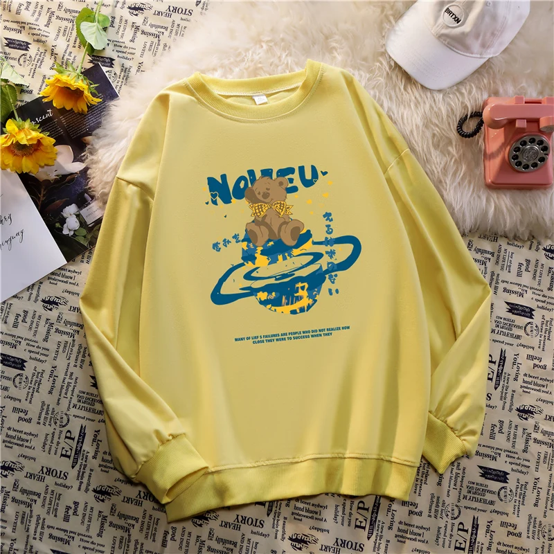 Пуловер женский с длинным рукавом, повседневный Приталенный свитшот с круглым вырезом, в японском стиле, весна-осень-зима 
Пуловер женский с длинным рукавом, повседневный Приталенный свитшот с круглым вырезом, в японском стиле, весна-осень-зима