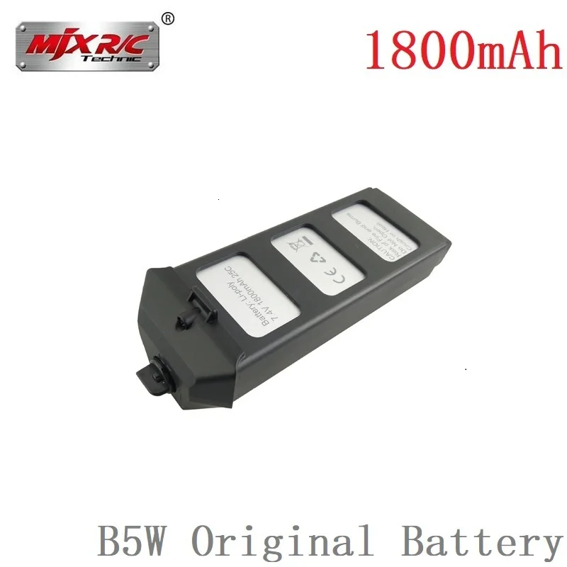 Оригинальный аккумулятор 1800 мАч 7 4 В LiPo для квадрокоптера JJRC X5 Pro MJX R/C Bugs 5 Вт B5W RC