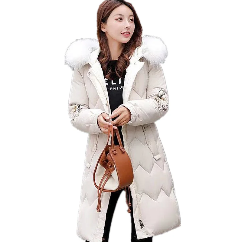 Women's cotton-padded jacket 2021 new embroidery mid-length slim cotton-padded jacket winter sexy fashion casual warm
Women's cotton-padded jacket 2021 new embroidery mid-length slim cotton-padded jacket winter sexy fashion casual warm