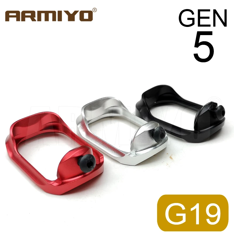 Алюминиевый удлинитель для магазина Armiyo Pro Plus для Gen 5 GEN5 G19, совместимый адаптер, базовая площадка, аксессуары для охоты
Алюминиевый удлинитель для магазина Armiyo Pro Plus для Gen 5 GEN5 G19, совместимый адаптер, базовая площадка, аксессуары для охоты
