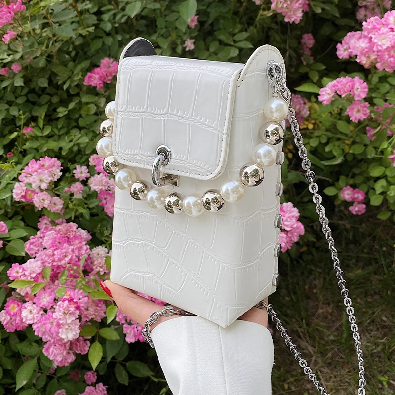 Женская летняя сумка advanced feeling, Новая Модная Портативная маленькая квадратная сумка с жемчугом, универсальная сумка-мессенджер для мобильн...
Женская летняя сумка advanced feeling, Новая Модная Портативная маленькая квадратная сумка с жемчугом, универсальная сумка-мессенджер для мобильн...