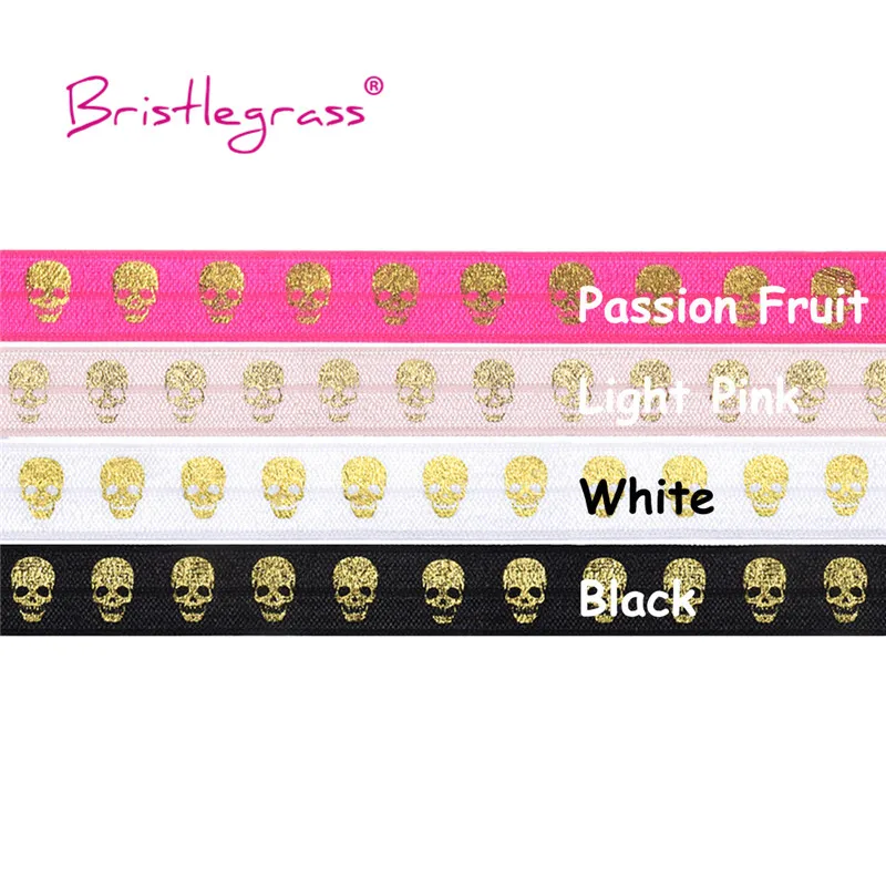 BRISTLEGRASS Combo 4 Yard 5/8" 15mm Gold Skull Print Fold Over Elastic FOE Spandex Band Hair Tie Headband Tutu Dress Sewing Trim
BRISTLEGRASS Combo 4 Yard 5/8" 15mm Gold Skull Print Fold Over Elastic FOE Spandex Band Hair Tie Headband Tutu Dress Sewing Trim