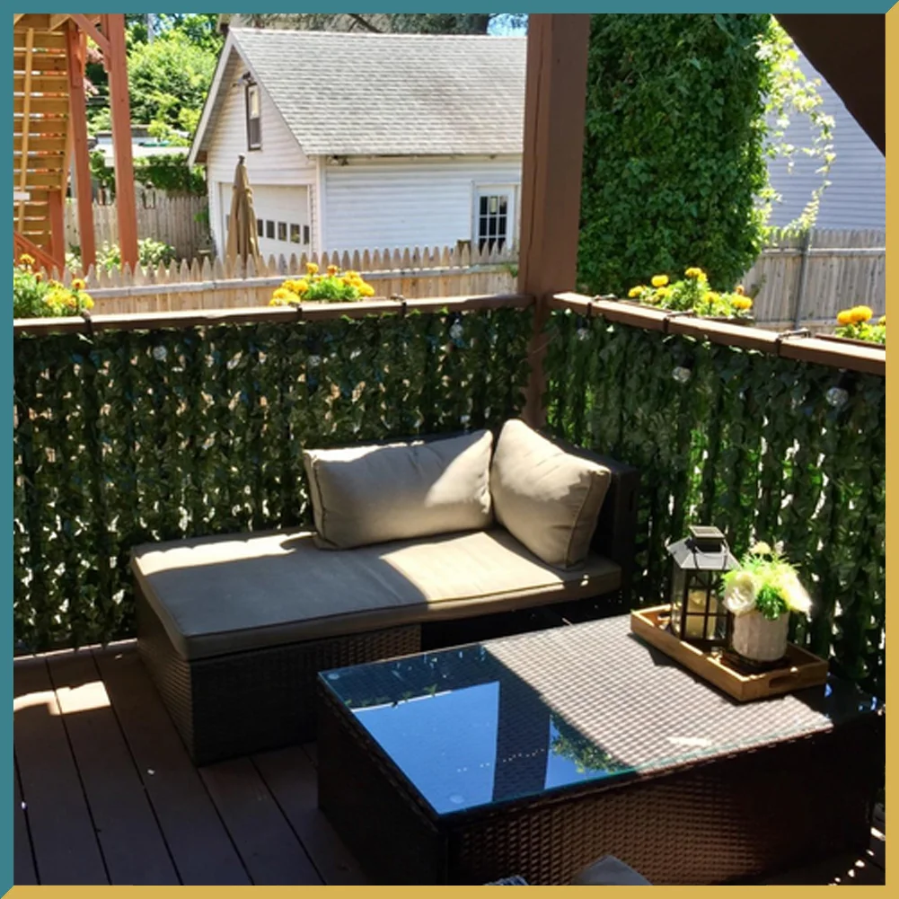 Artificial Leaf Privacy Fence Roll Wall Landscaping Fence Privacy Fence Screen Outdoor Garden Backyard Balcony Fence Privacy 
Artificial Leaf Privacy Fence Roll Wall Landscaping Fence Privacy Fence Screen Outdoor Garden Backyard Balcony Fence Privacy