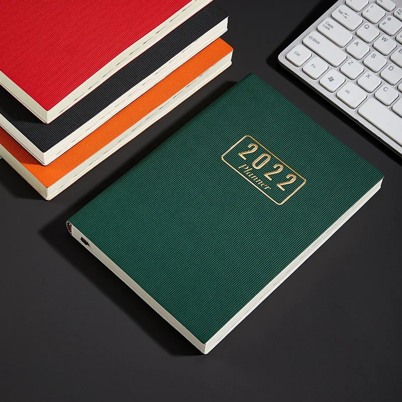 365 Days Daily Weekly Planner Notebook 5.9x8.3" Organizer English Schedule PU Leather Journals Notepad Agenda School Stationery
365 Days Daily Weekly Planner Notebook 5.9x8.3" Organizer English Schedule PU Leather Journals Notepad Agenda School Stationery