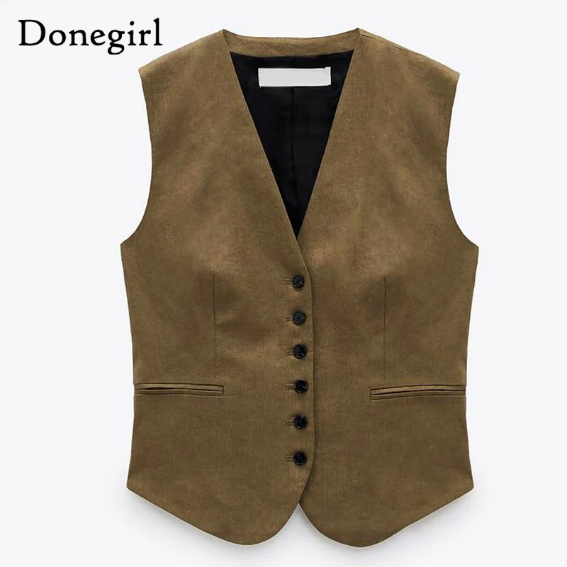 2021 Spring Autumn Women Fashion Linen Sleeveless Blazer Waistcoat Vintage V-Neck Vest Coat Chic Short Outwear Tops Female
2021 Spring Autumn Women Fashion Linen Sleeveless Blazer Waistcoat Vintage V-Neck Vest Coat Chic Short Outwear Tops Female