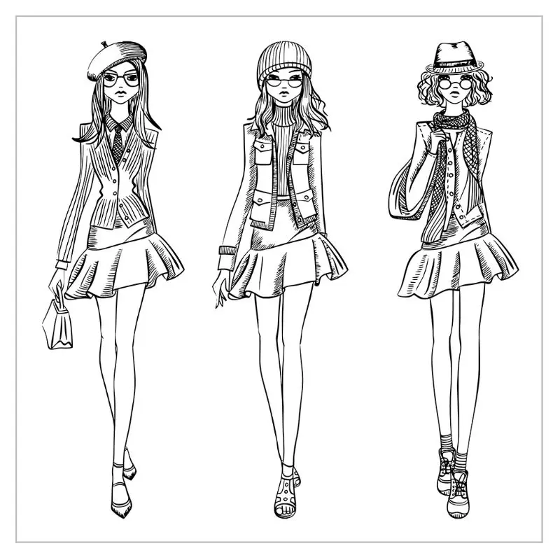 Модная женская прозрачная печать для скрапбукинга, Прозрачная силиконовая резина, сделай сам, фотоальбом, декор R7RC 
Модная женская прозрачная печать для скрапбукинга, Прозрачная силиконовая резина, сделай сам, фотоальбом, декор R7RC