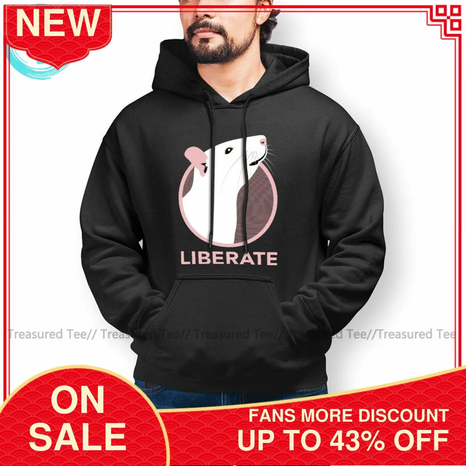 Mens Mouse Liberate Rat Hoodie Nice Long Cotton Hoodies Warm Outdoor Pullover Hoodie Over Size
Mens Mouse Liberate Rat Hoodie Nice Long Cotton Hoodies Warm Outdoor Pullover Hoodie Over Size