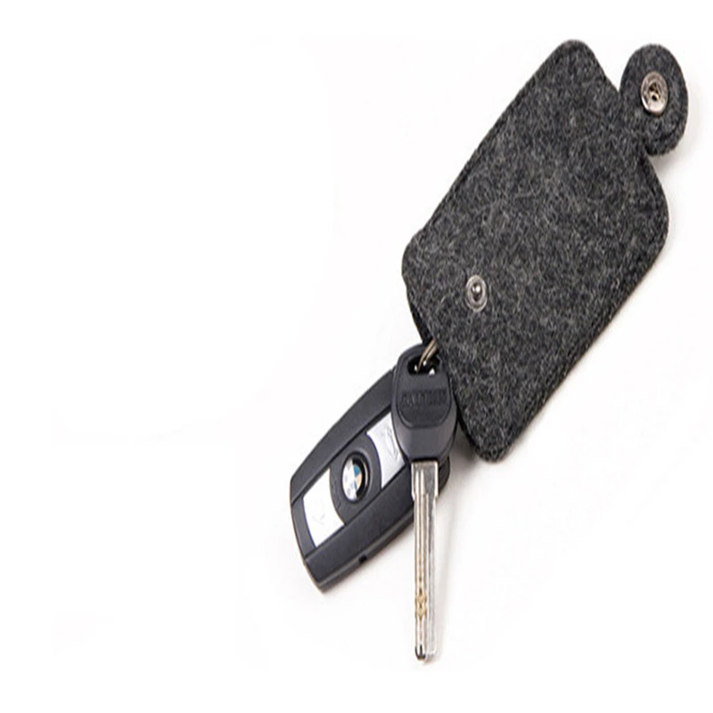 Hot Luxurry Fashion Portable Car Key Wallet Men Women Practical Felt Keychain Pockets Key Organizer Bags
Hot Luxurry Fashion Portable Car Key Wallet Men Women Practical Felt Keychain Pockets Key Organizer Bags