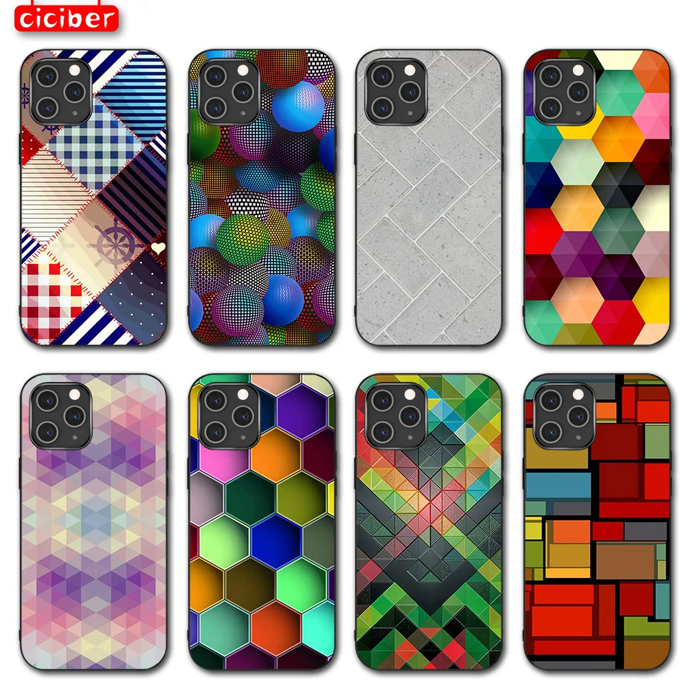 Check Pattern Mobile Phone Case for IPhone 13 12 11 Pro Max Mini 7 8 6 6S Plus X XR XS MAX 5S Soft TPU Case Black Fundas
Check Pattern Mobile Phone Case for IPhone 13 12 11 Pro Max Mini 7 8 6 6S Plus X XR XS MAX 5S Soft TPU Case Black Fundas