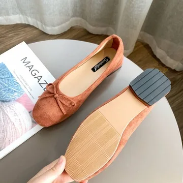 Casual Woman Shoe Ballet Flats Shallow Mouth Autumn Female Footwear Slip-on Square Toe Modis Ballerinas New Grandma Fall Dress S
Casual Woman Shoe Ballet Flats Shallow Mouth Autumn Female Footwear Slip-on Square Toe Modis Ballerinas New Grandma Fall Dress S