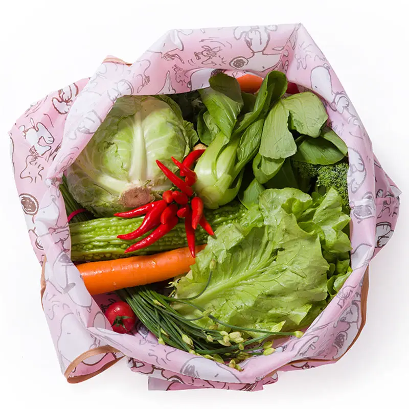 Shopping Bag Cute Wear-resistant Oxford Cloth Large Capacity Portable Foldable Reusable Cloth Bag Environmental Protection Tote 
Shopping Bag Cute Wear-resistant Oxford Cloth Large Capacity Portable Foldable Reusable Cloth Bag Environmental Protection Tote