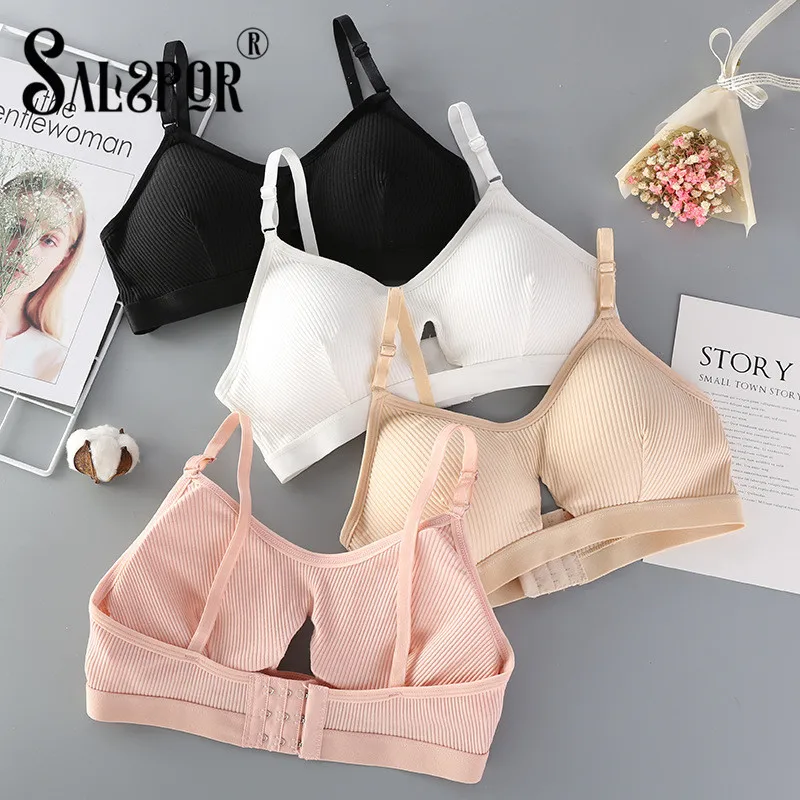 SALSPOR Women Thin Bra Sexy Hollow Out Wireless Padded Bra Adjustable Shoulder Strap Comfortable Cotton Lingerie
SALSPOR Women Thin Bra Sexy Hollow Out Wireless Padded Bra Adjustable Shoulder Strap Comfortable Cotton Lingerie