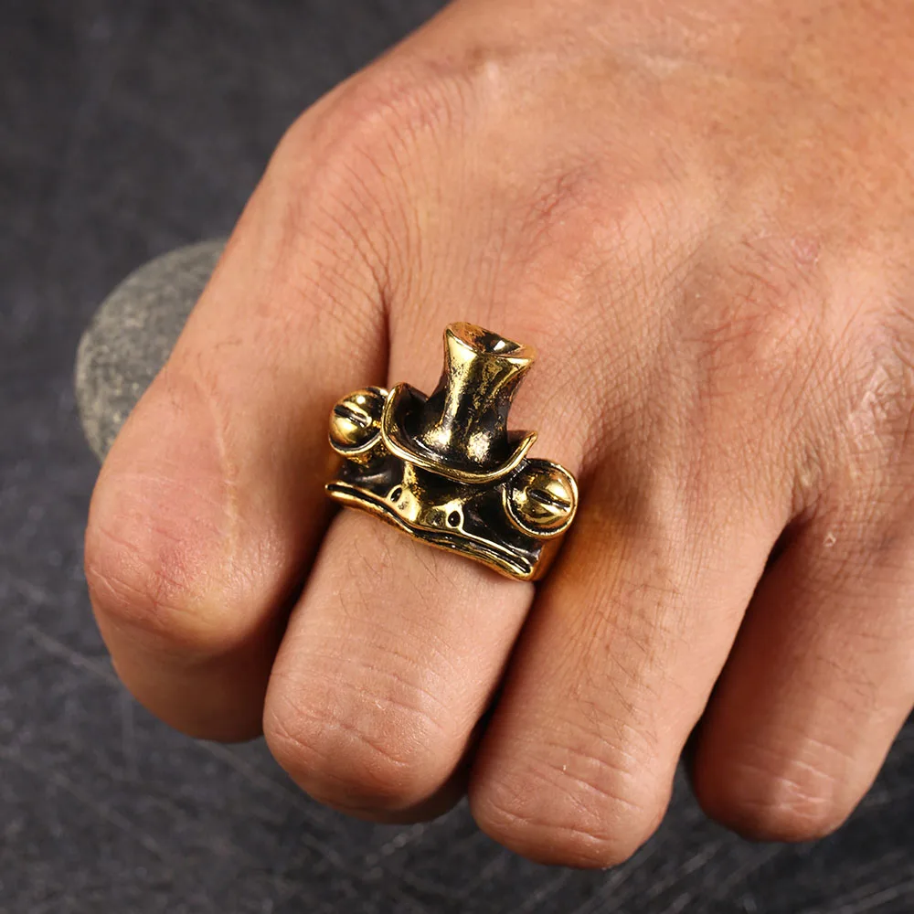 Coconal Gothic Gentleman Frog Animal Mens Rings For Hip Hop Punk Womens Ring Christmas Anniversary Gift Jewelry Anillos
Coconal Gothic Gentleman Frog Animal Mens Rings For Hip Hop Punk Womens Ring Christmas Anniversary Gift Jewelry Anillos