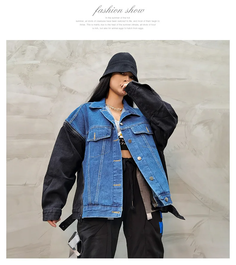 Vefadisa Plus Size Graffiti Print Denim Jacket Women 2021 Autumn Patchwork Denim Coat Zippers Decoration Spliced Jacket QYF4050
Vefadisa Plus Size Graffiti Print Denim Jacket Women 2021 Autumn Patchwork Denim Coat Zippers Decoration Spliced Jacket QYF4050