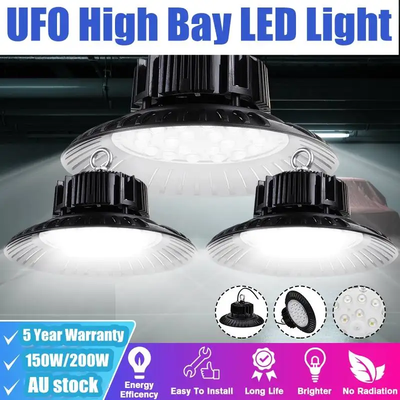 UFO High Bay Led Light Waterproof IP65 Warehouse Workshop Garage Industrial Lamp Stadium Market Airport LED Garage Light Lamp
UFO High Bay Led Light Waterproof IP65 Warehouse Workshop Garage Industrial Lamp Stadium Market Airport LED Garage Light Lamp