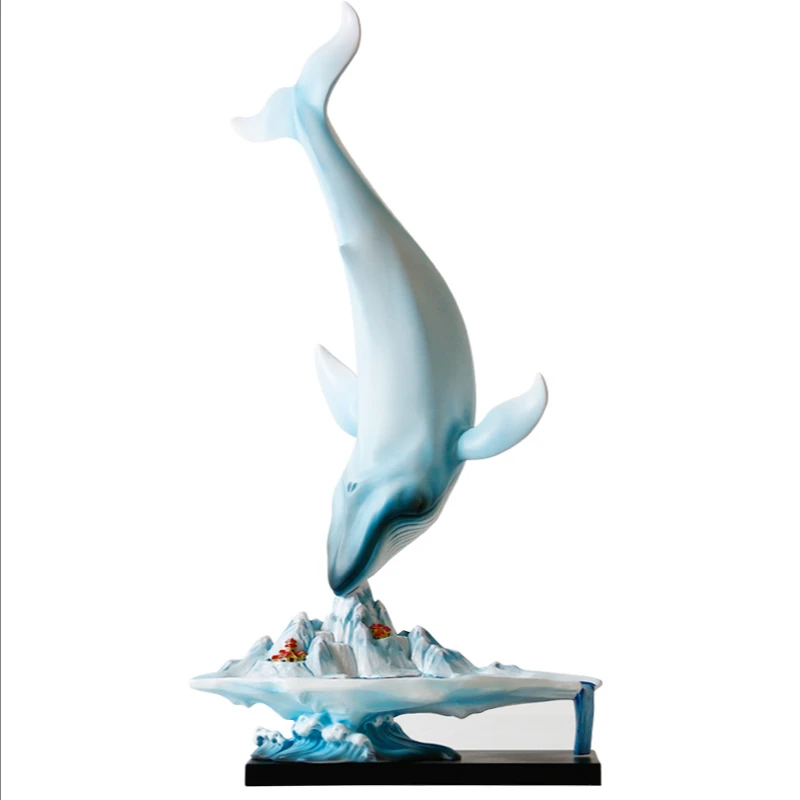 LL Whale Opening Gift High-End Elegant Living Room Soft Decorations Artistic Decoration
LL Whale Opening Gift High-End Elegant Living Room Soft Decorations Artistic Decoration